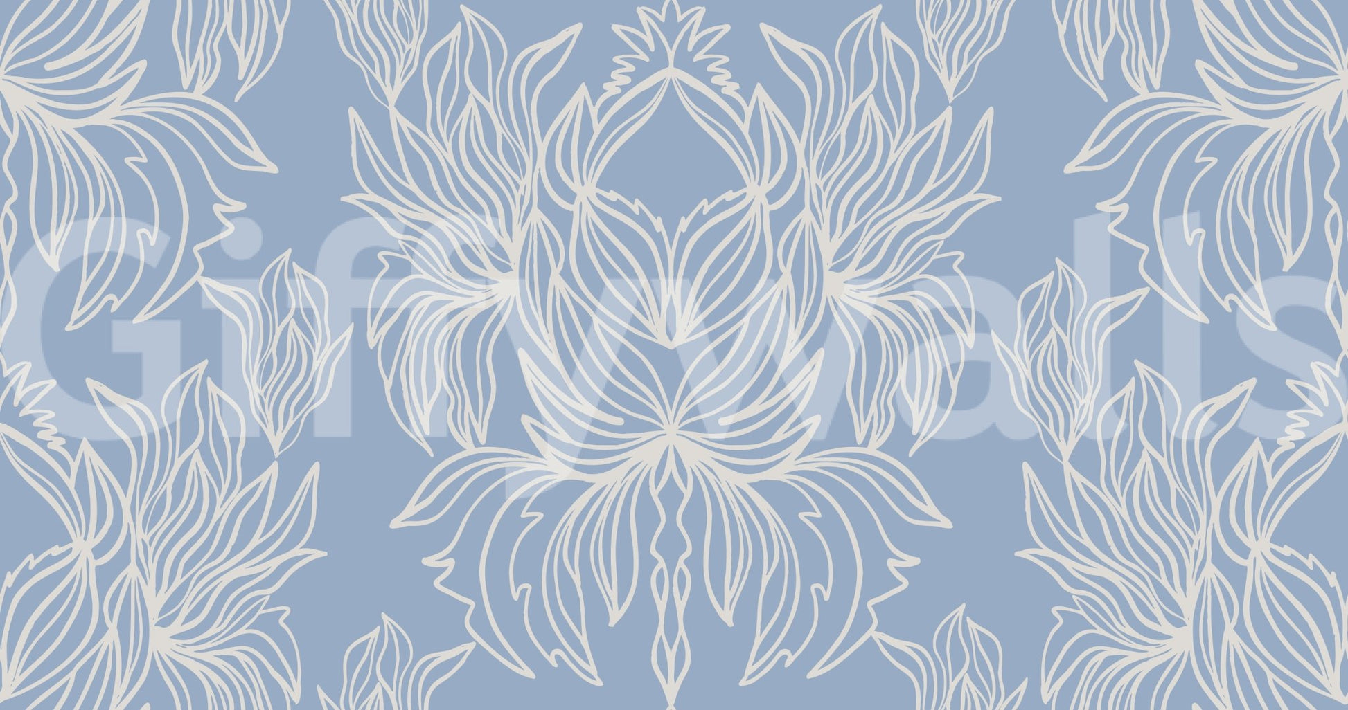 Tranquil Blooms wallpaper adding nature-inspired charm

