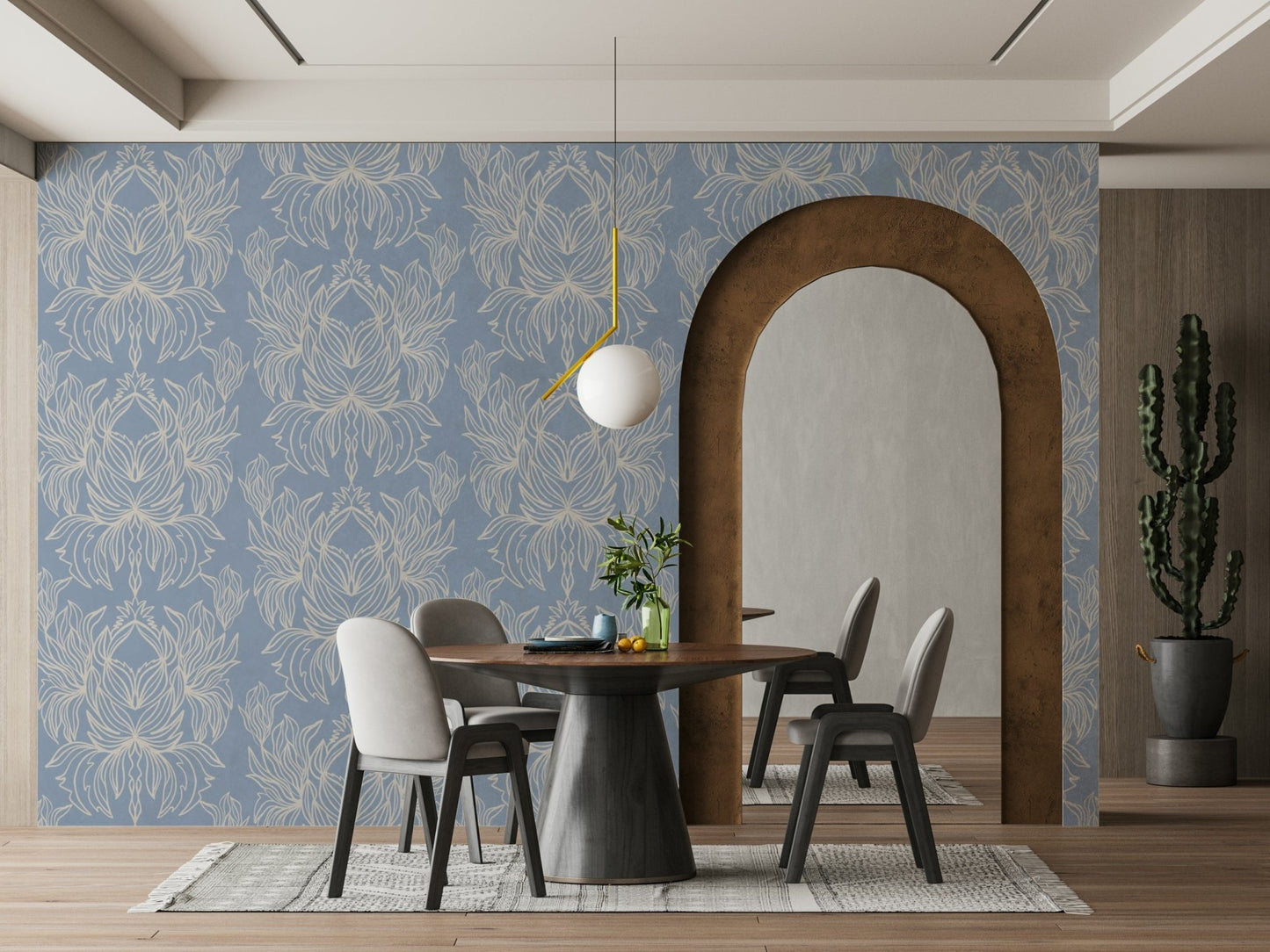 Tranquil Blooms Wallpaper⁠