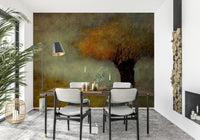 A classic forest theme wallpaper for walls., GD5626