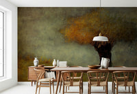 A serene subtle forest wall mural for your decor., GD5626