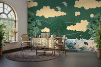 The image has a calm, tranquil feel.

