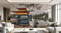 Tranquil Escape Wallpaper: Golden Pavilion Kyoto