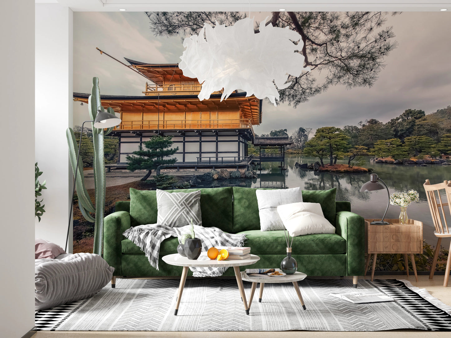 Tranquil Escape Wallpaper: Golden Pavilion Kyoto