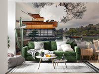 Tranquil Escape Wallpaper: Golden Pavilion Kyoto