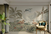 The style is artistic and painterly, not a photograph.
