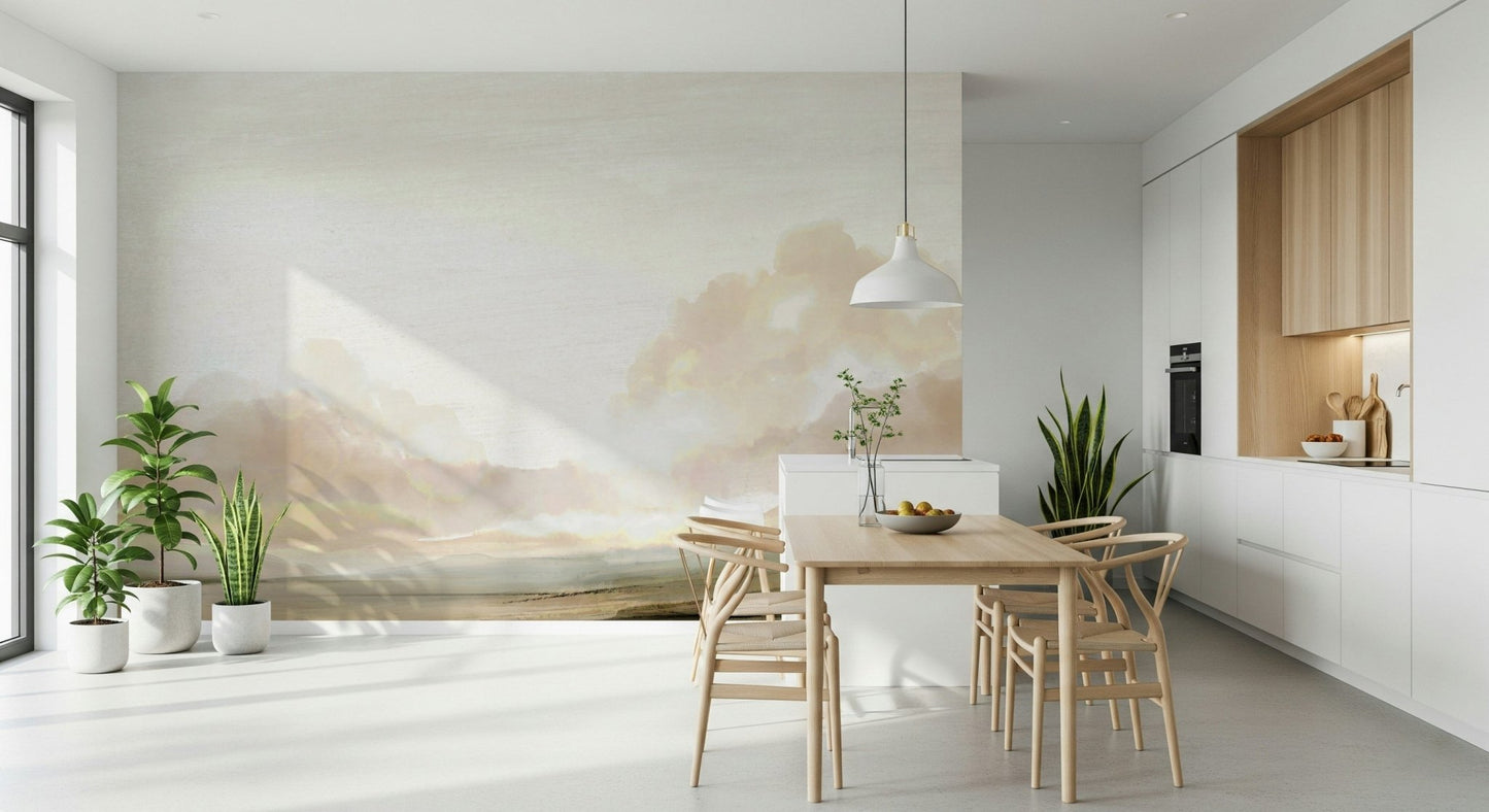 A classic landscape theme wallpaper for walls.