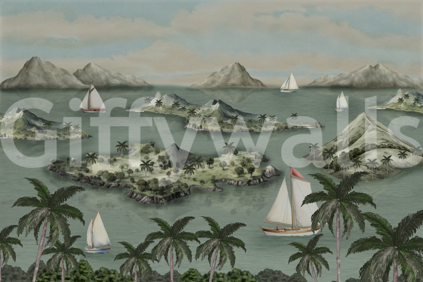 Tranquil isle escape, peaceful and relaxing

