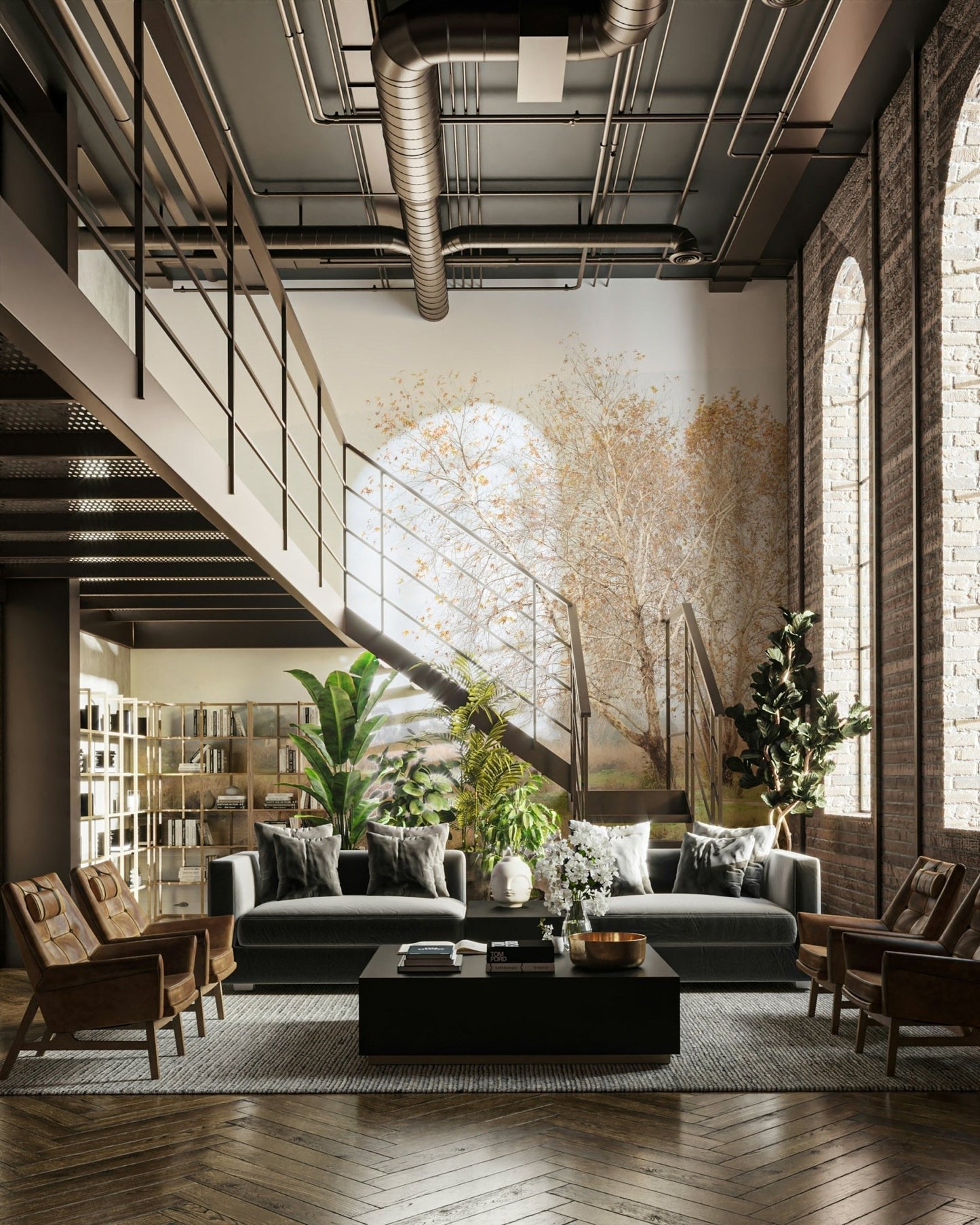 Lake reflection wallpaper
