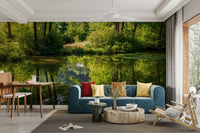 Suitable for a living room, bedroom, or a nature-inspired, calming, contemplative interior.
