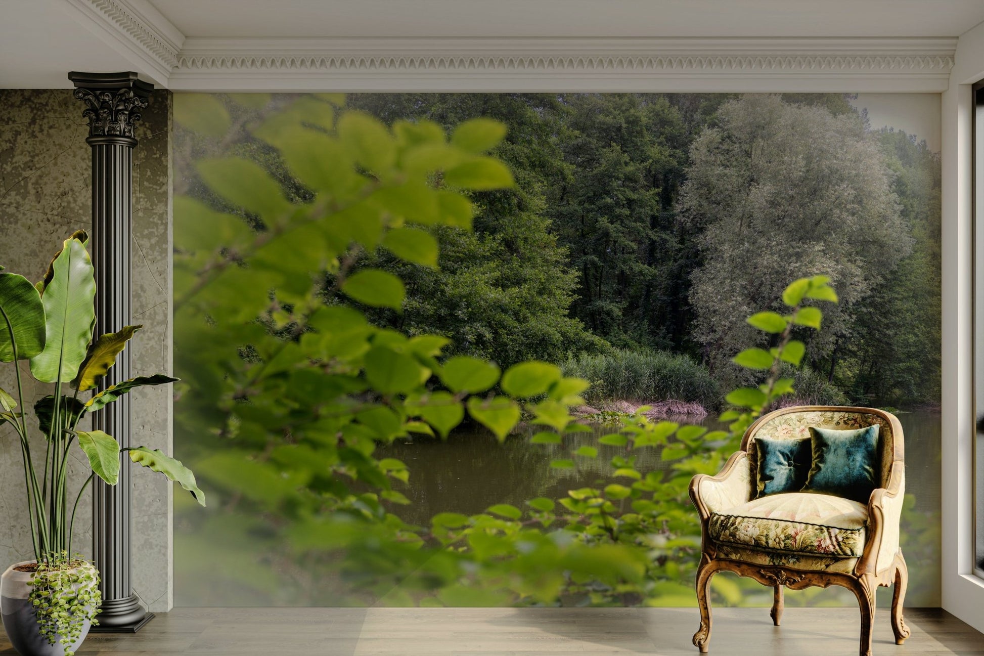 Creates a serene and restorative atmosphere in any room

