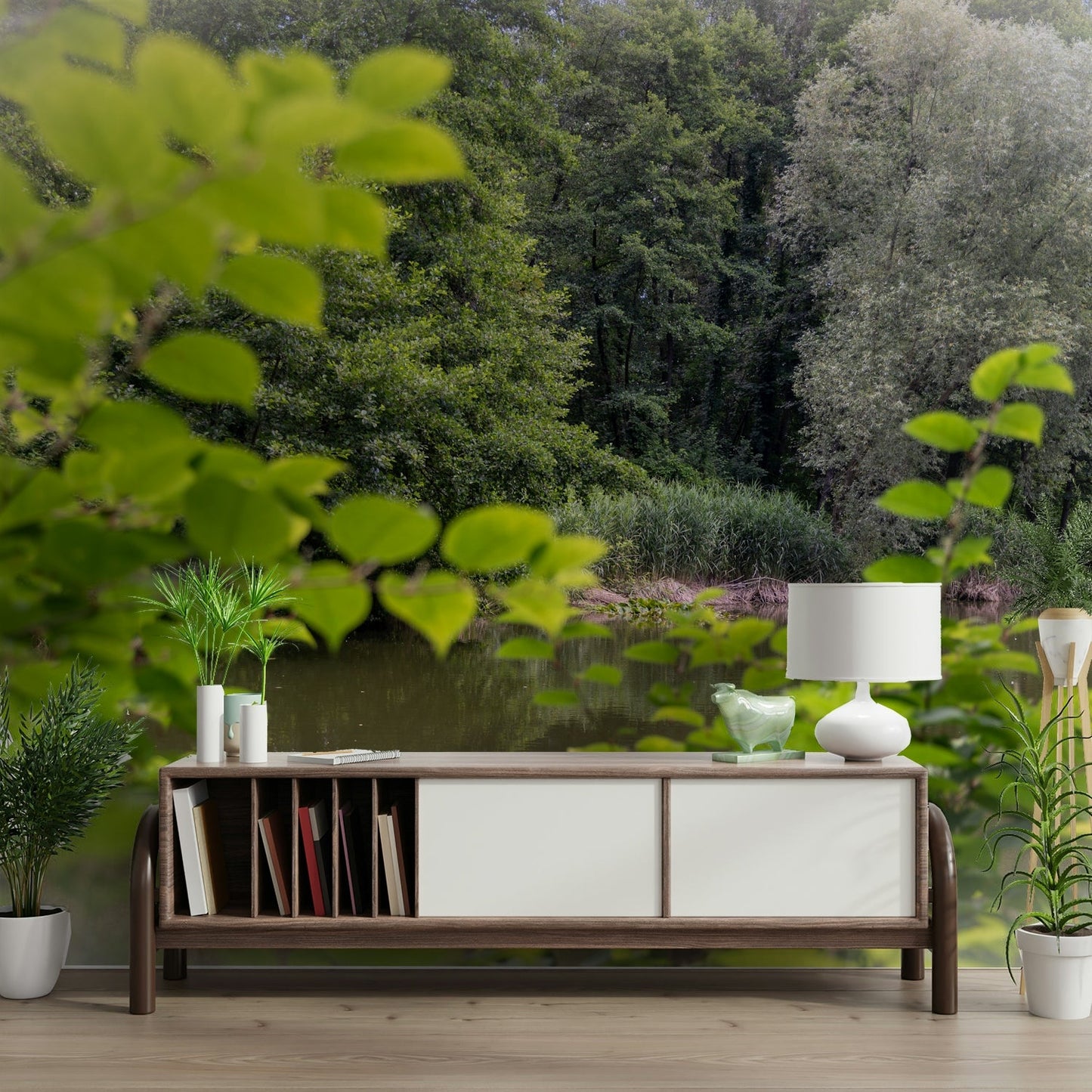 Soft, natural tones create a soothing environment

