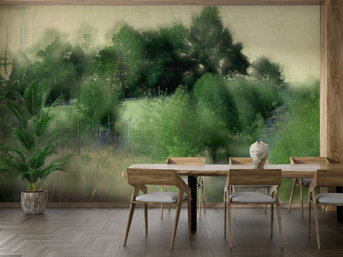 Tranquil pathway in lush greenery. GD2811

