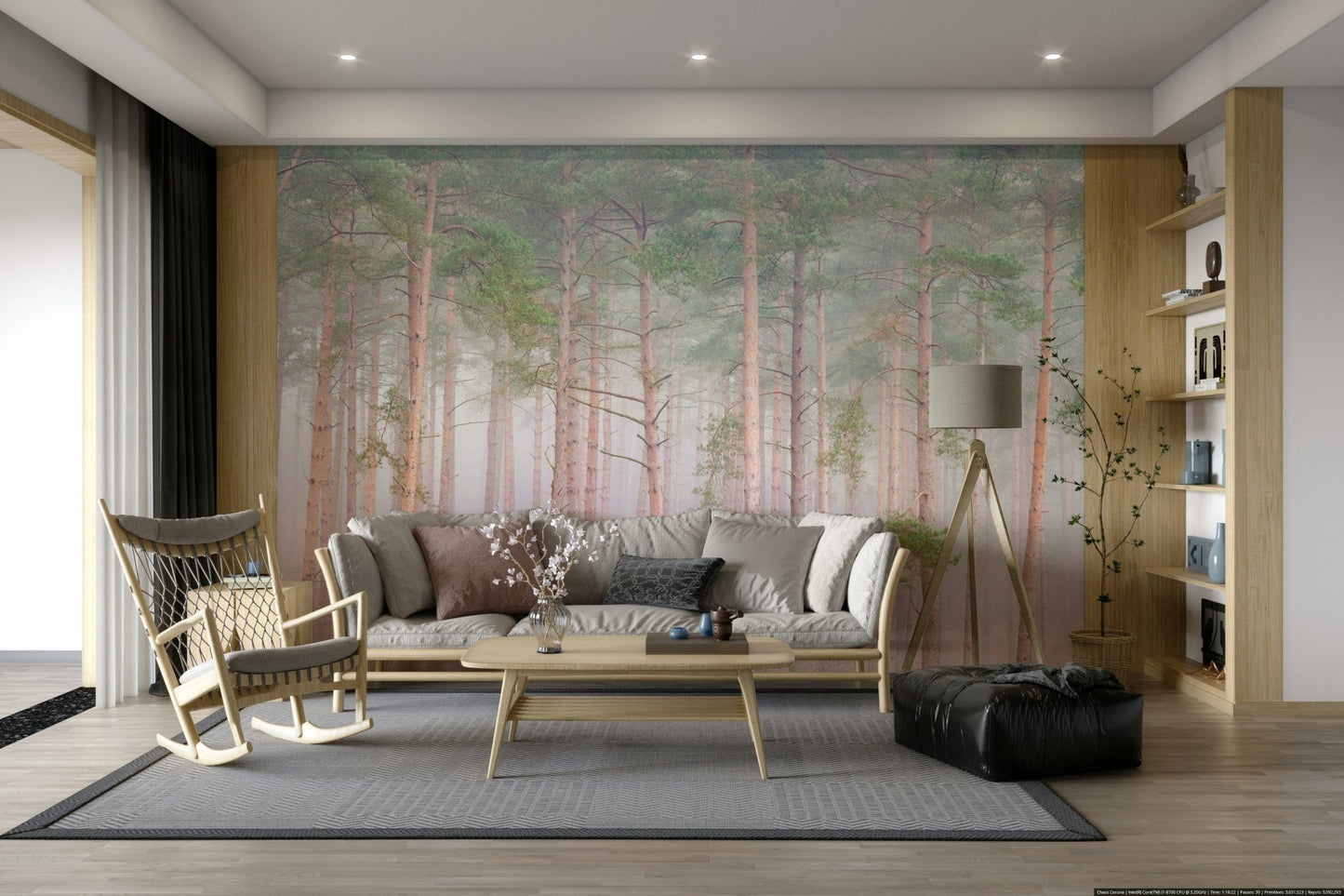 A harmonious and serene statement piece.

