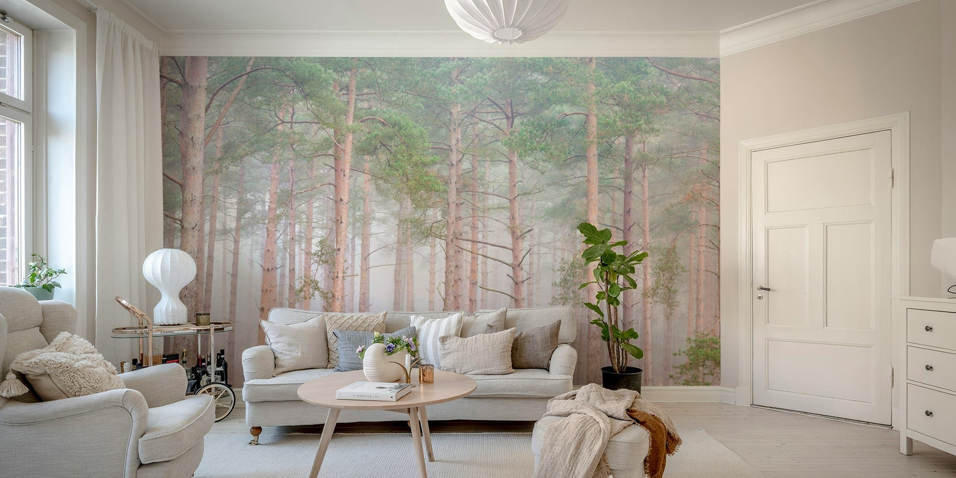 Sense of profound calm and natural mystique.

