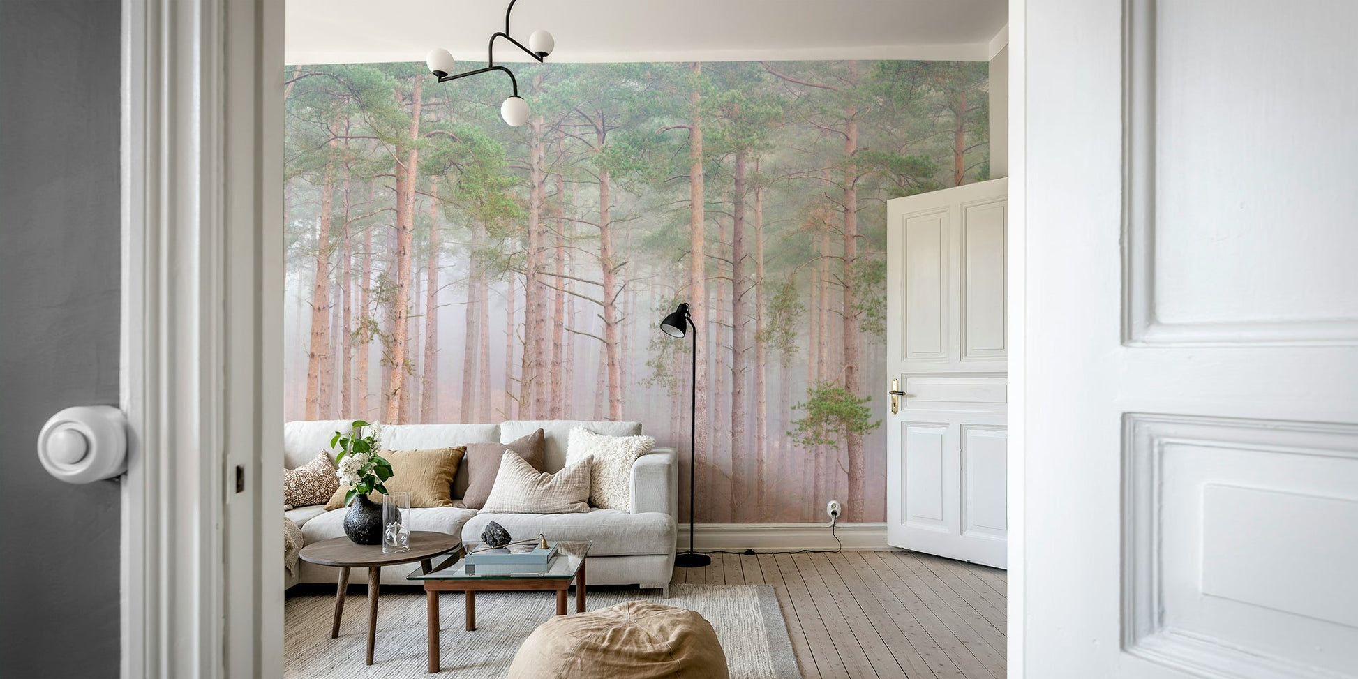 Wall decor evoking natural strength and allure.

