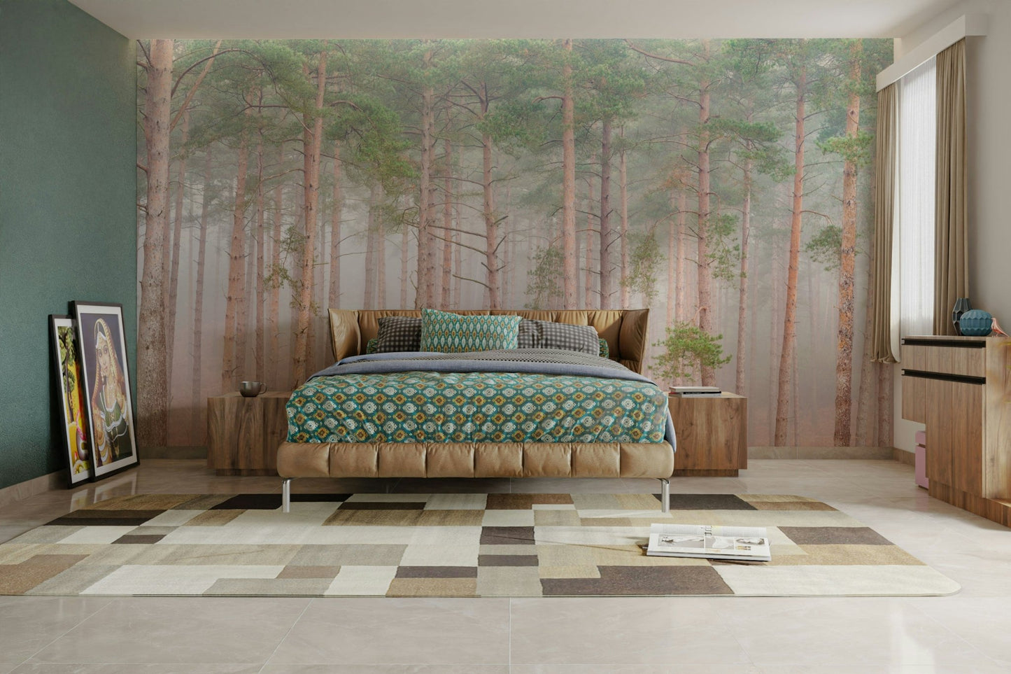 Ideal for a living room, bedroom, or study.

