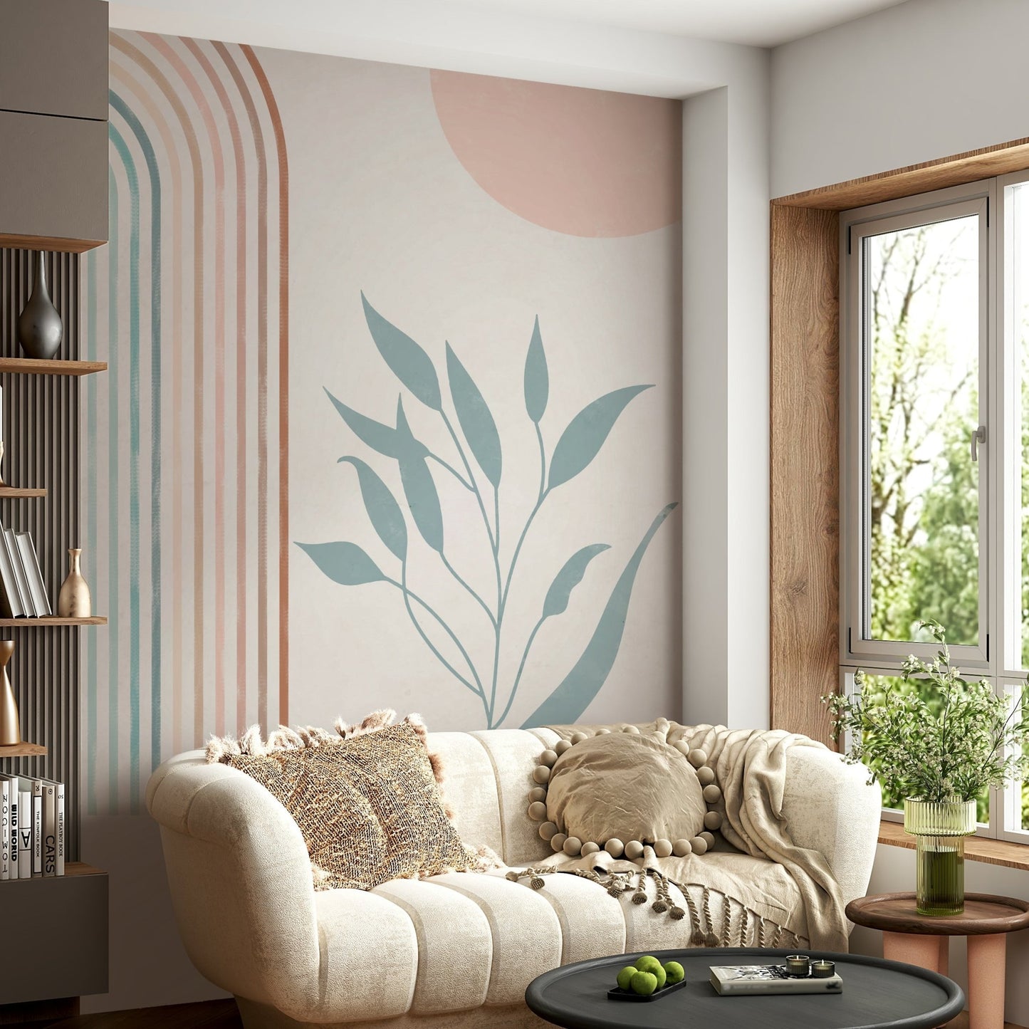 Tranquil Rainbow Escape Wall Mural