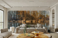 The clear water creates a beautiful, serene reflection.

