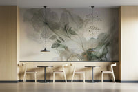 Gentle color wash mural with soothing transitions.

