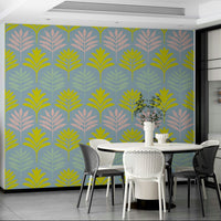 Soft tropical wallpaper for walls, GD1013