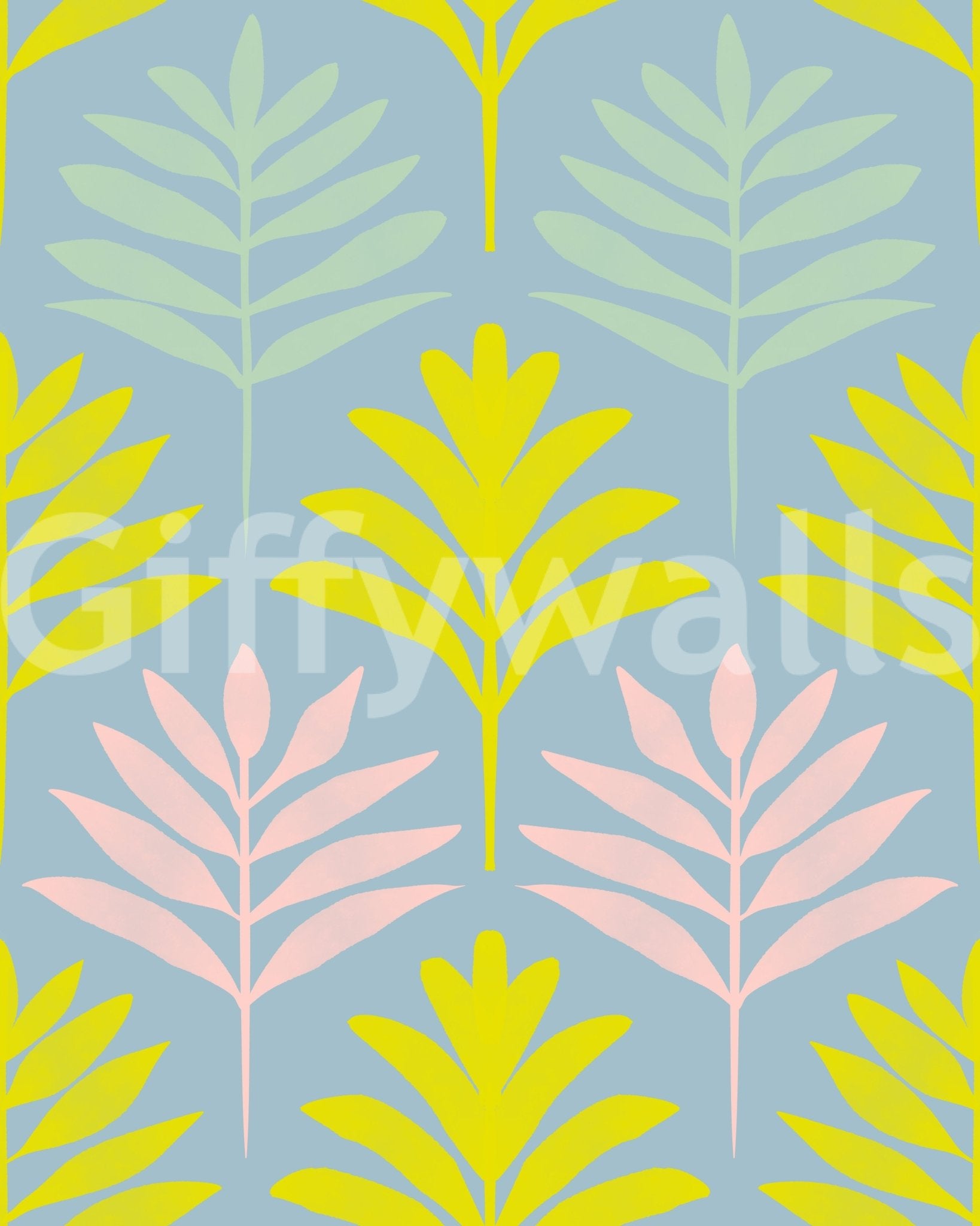 Modern tropical wall design, GD1013