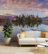 The mood is peaceful and tranquil.

