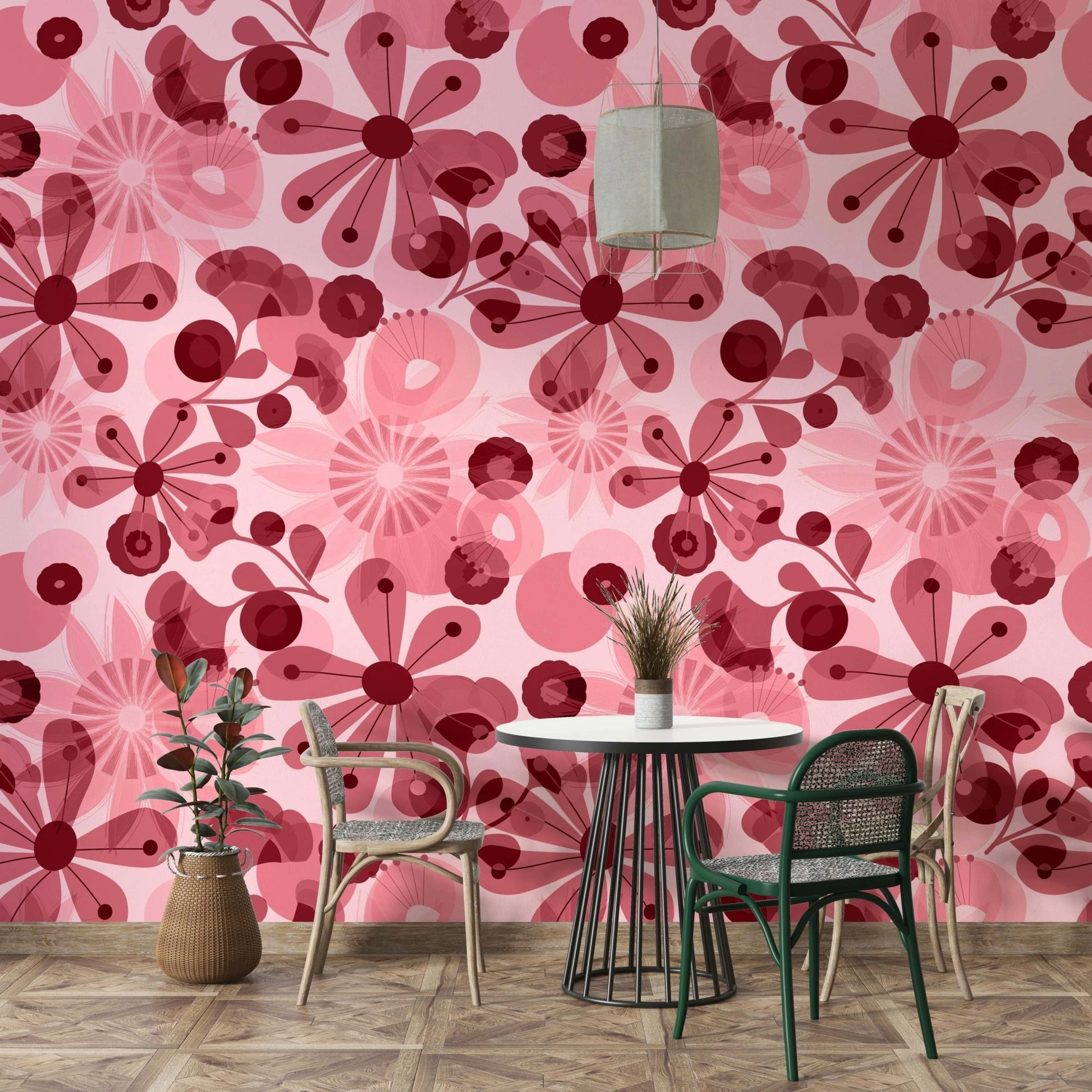Abstract petals wallpaper for walls

