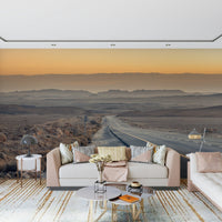 Expansive natural Traversing the Desert Wall Murall scene photo.