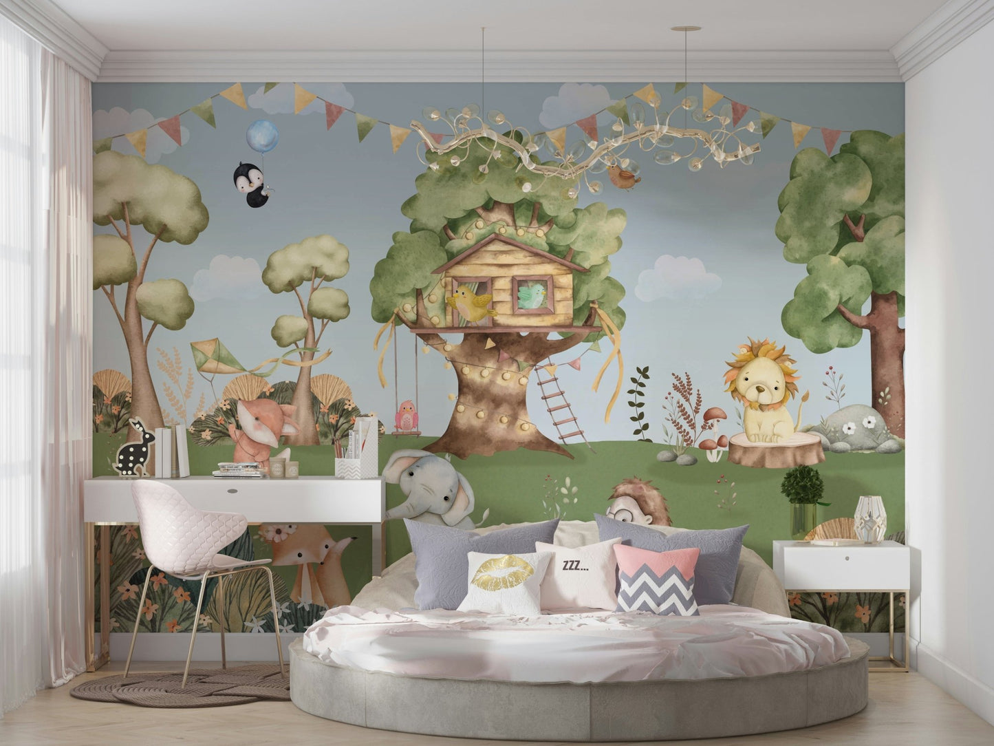 The overall mood is fun and imaginative.

