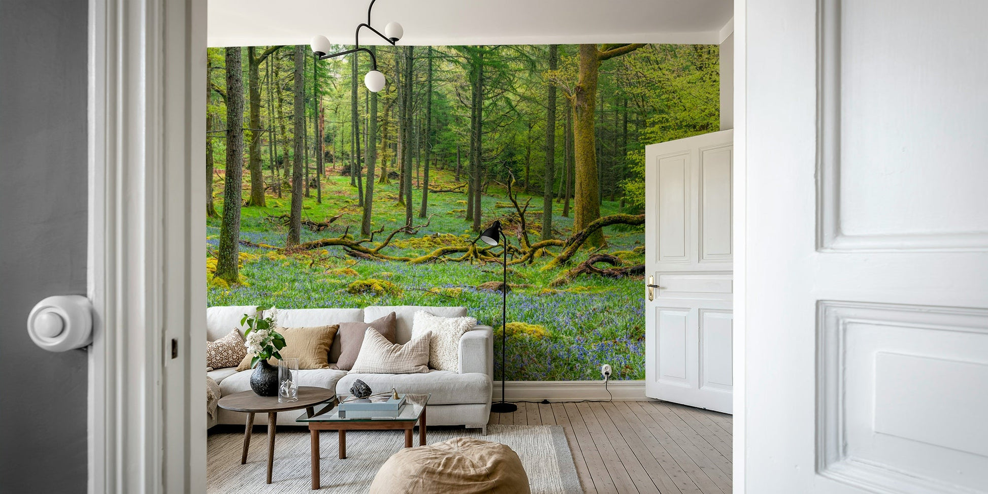 The design has a beautiful, natural aesthetic.

