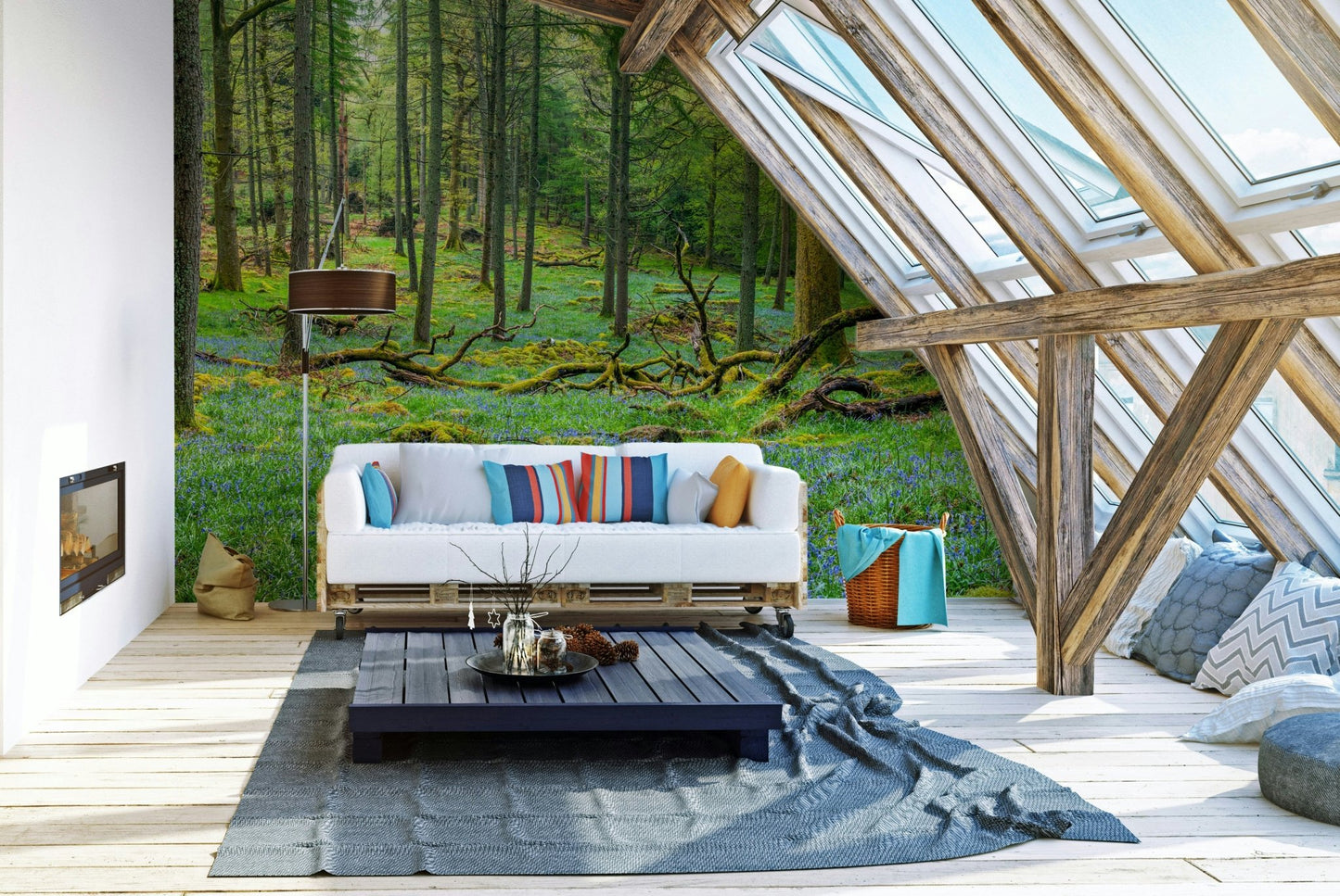 The design feels graceful and peaceful.

