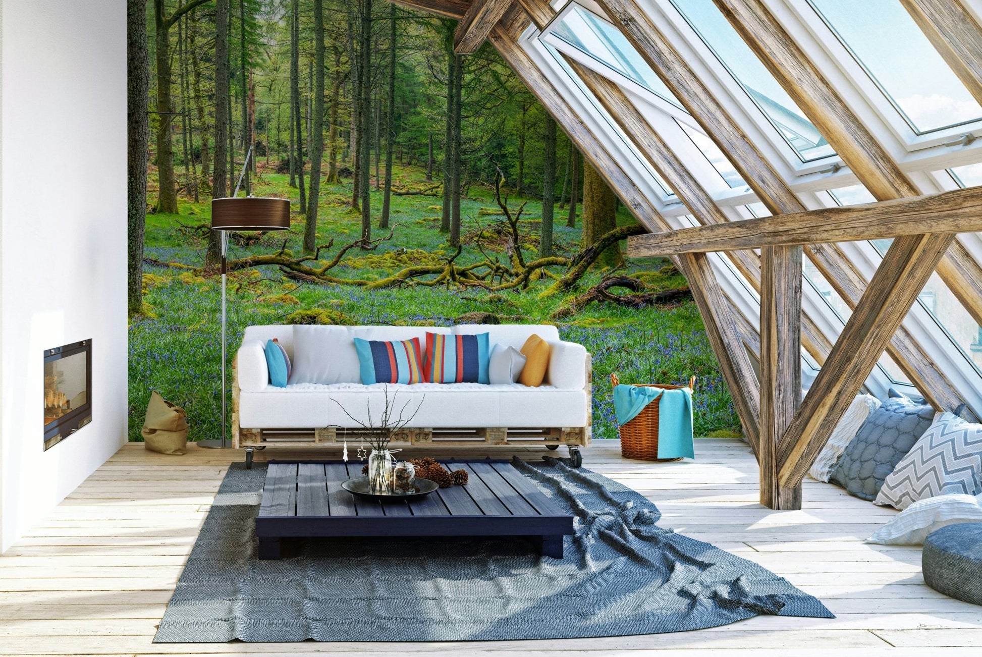 The design feels graceful and peaceful.

