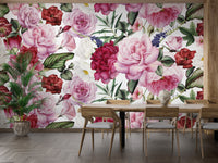 Stylish rose design wallpaper for chic spaces
