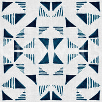 A high-quality minimalist block wall mural for walls., GD6004