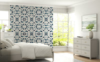 A serene abstract pattern wall mural for your decor., GD6004