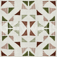 A high-quality minimalist block wall mural for walls.