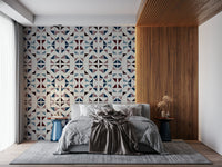 A classic abstract block wallpaper for walls.