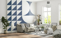A serene modern pattern wall mural for your decor., GD5330