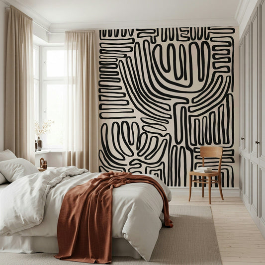 Tribal Echo Wall Mural
