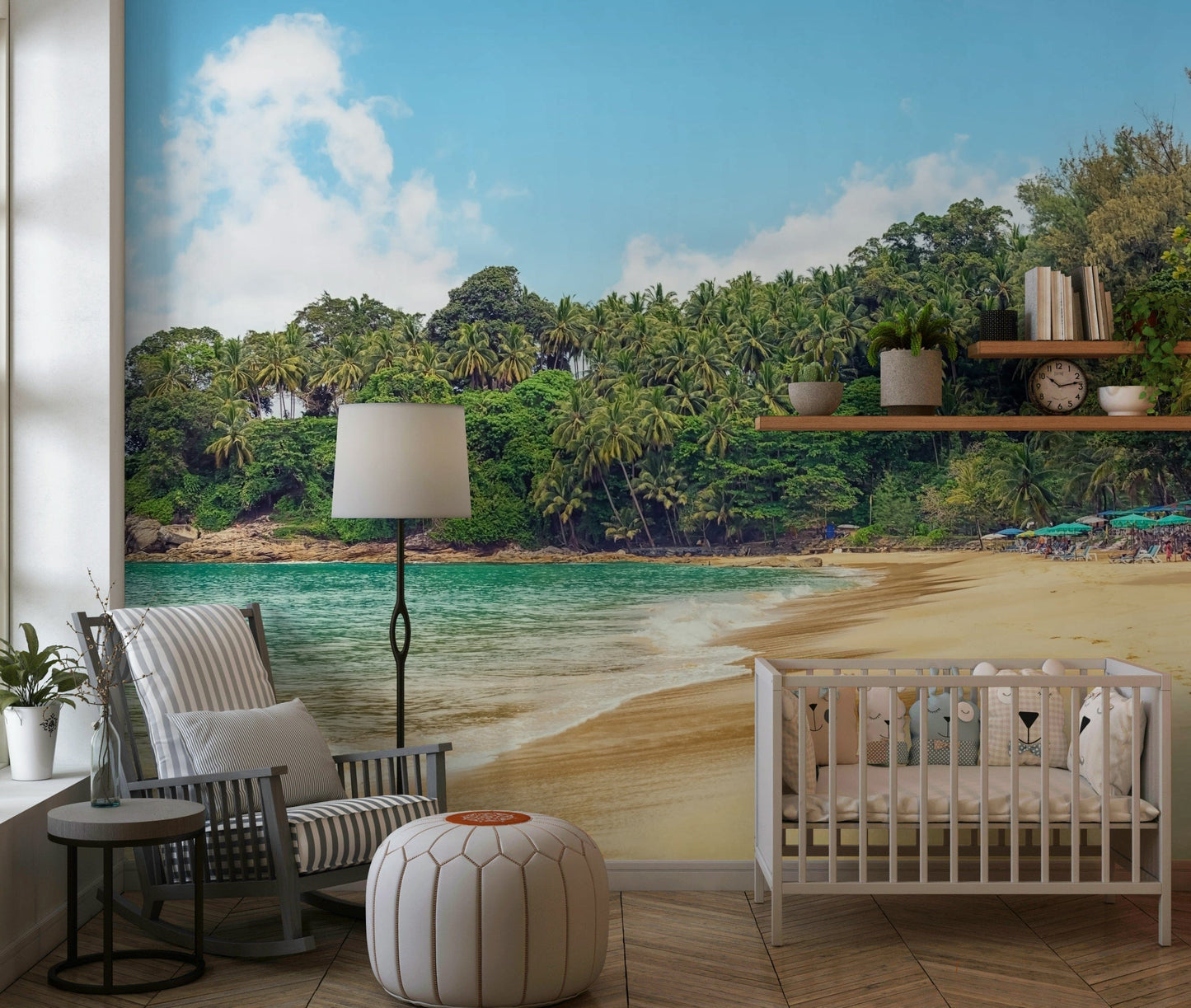 Tropical Haven Wall Mural
