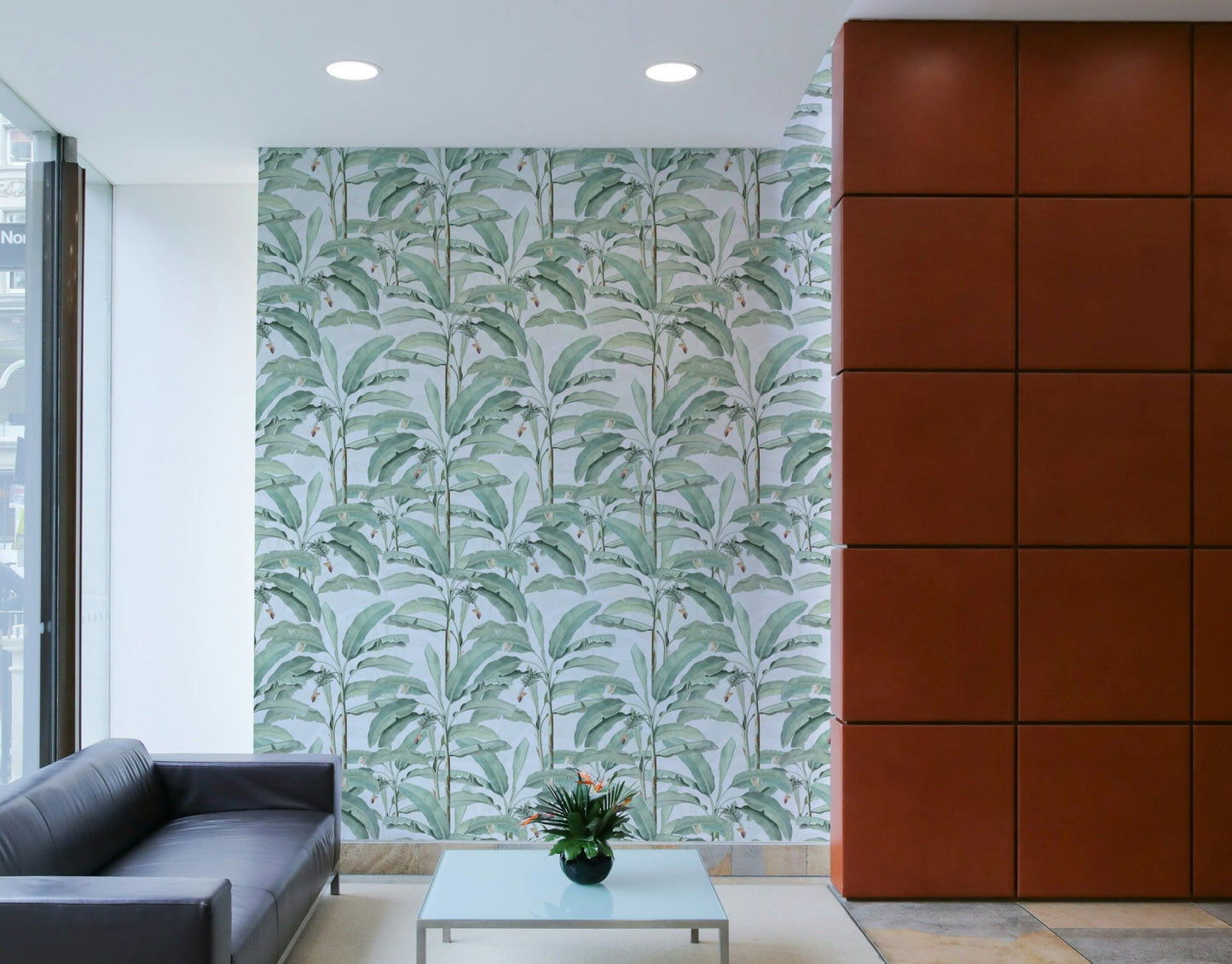Tropical botanical dream wallpaper with lush leaves

