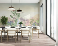 Nature inspired Eden's Touch wall mural for a serene feature wall.