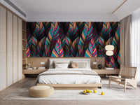 Beautiful Tropical Feather Wallpaper for Homes
