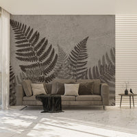 Tropical foliage wall covering, B451