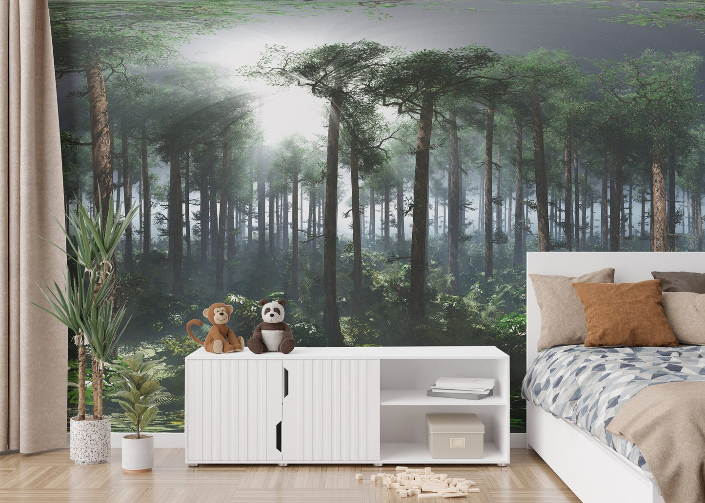Lush Green Wallpaper Murals
