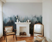 Lush green rainforest tree wallpaper
