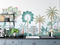 Tropical Forest Wall Mural - Giffywalls