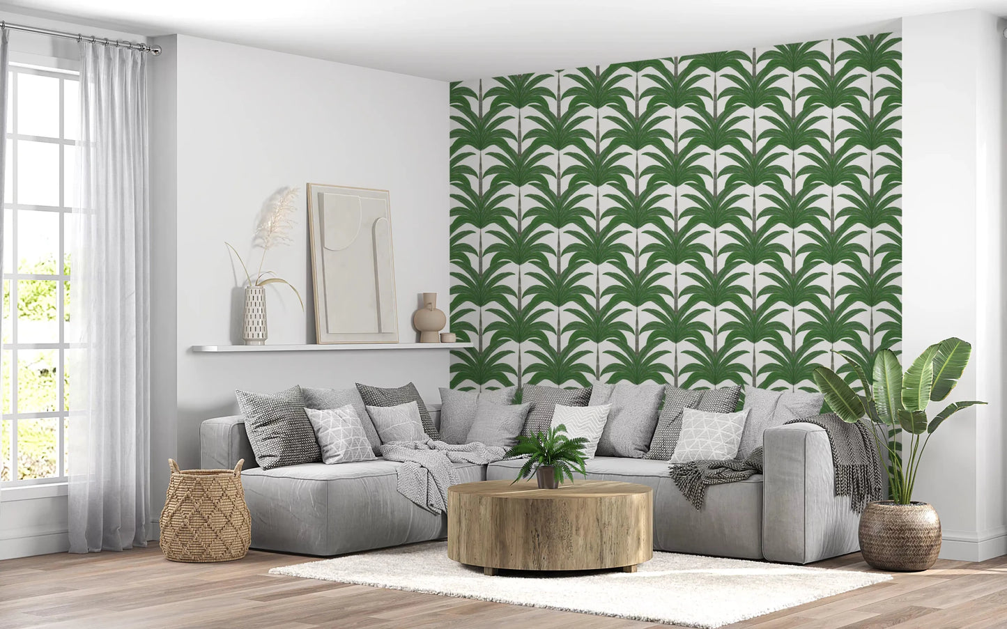 Tropical Frond Rhythm Wallpaper⁠GD9152