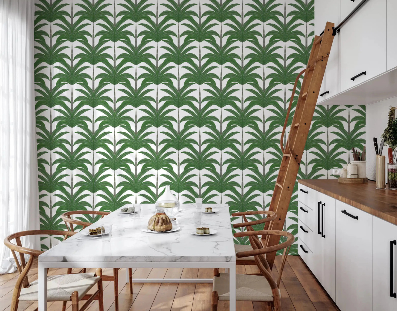 Tropical Frond Rhythm Wallpaper⁠GD9152