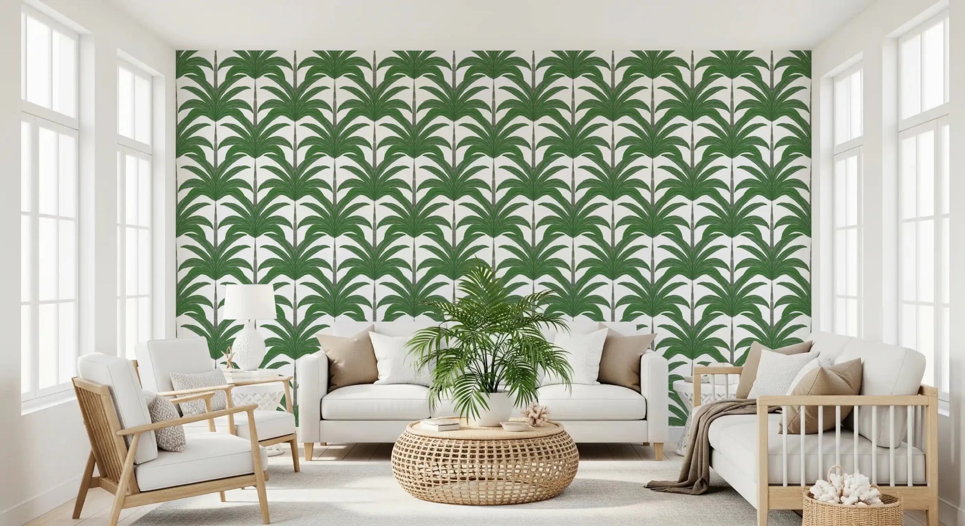 Tropical Frond Rhythm Wallpaper⁠GD9152